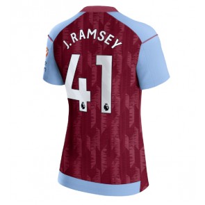 Aston Villa Jacob Ramsey #41 Hemmatröja Kvinnor 2023-24 Kortärmad